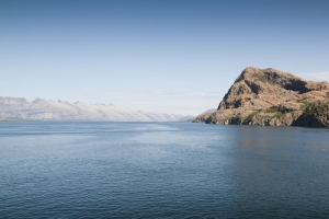 海湾 山脉 悬崖 海岸 风景 4k壁纸 3840x2160