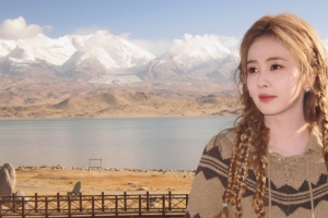 麻花辫女孩白鹿3440x1440带鱼屏美女壁纸