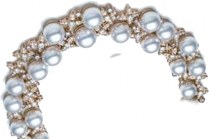 珍珠发夹图片素材