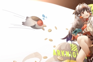 明日方舟 雪雉 同人 少女 3440x1440 带鱼屏 高清 壁纸