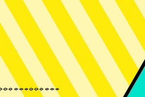 电商文艺黄色banner背景