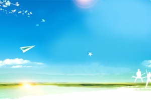 创意毕业季海报素材背景