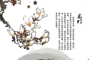 中国风大龙虾菜餐盘菜谱西餐红虾