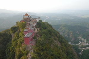 远安鸣凤山道观风景4k壁纸
