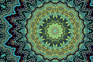 曼陀罗 图案 分形 万花筒 4k壁纸 3840x2160