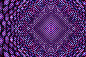 分形 菱形 形状 幻觉 紫色 抽象 4k壁纸 3840x2160