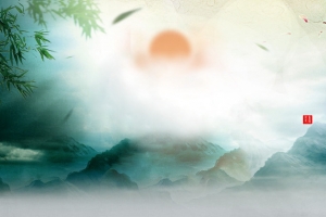 重阳节古典背景