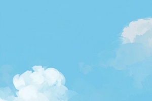 卡通蓝天背景