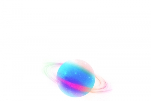 彩色星球高清PNG透明免扣设计素材免费下载