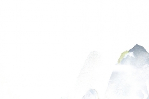 手绘古风西楼插画