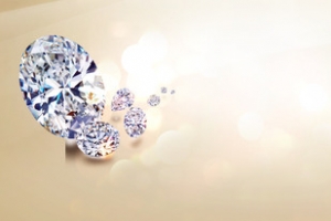 奢华珠宝质感分层背景banner