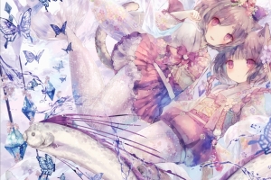 美人鱼动漫少女4k壁纸