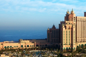 海景建筑背景