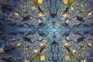 分形 图案 抽象 体积 4k壁纸 3840x2160