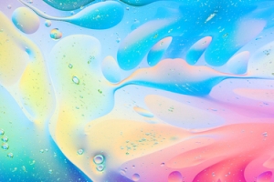 水彩风质感纹理几何抽象banner