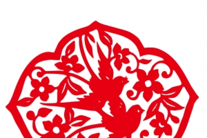 春节元素 新年 传统文化 剪纸