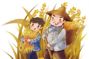 秋收时节的农忙
