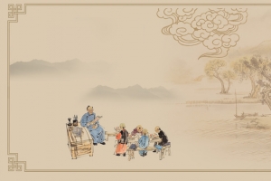 教师节复古中国风banner