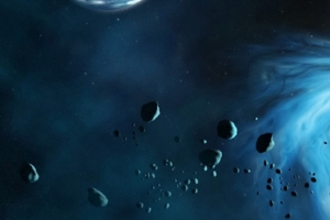 蓝色星空宇宙