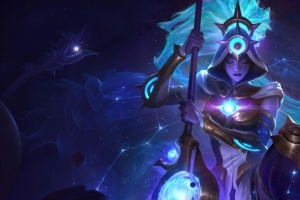 英雄联盟lol狂野女猎手 狮子星神 奈德丽3440x1440带鱼屏游戏壁纸