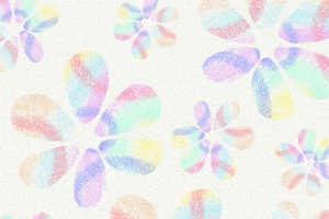 梦幻鲜花背景图案