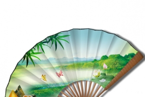 端午扇子粽子节日素材