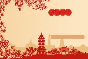 淘宝天猫鸡年背景图