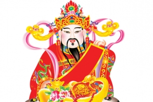 财神到造型人物春节