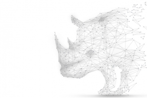 犀牛高科技点线面线条高清PNG透明装饰元素特效设计素材免费下载