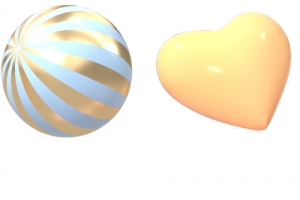 立体,C4D球体