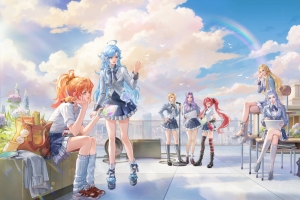 王者荣耀闪光计划 天空彩虹 4k游戏壁纸