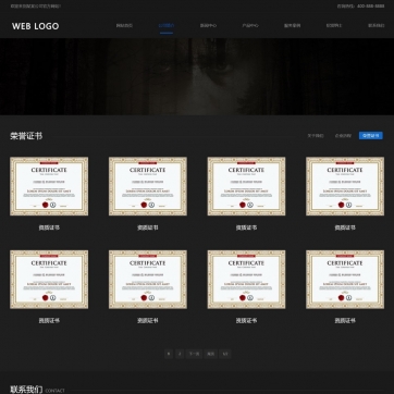 帝国CMS企业展示模板：HTML5全响应，手机自适应，产品新闻一站通