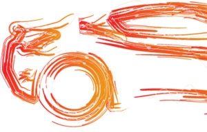 生动笔触汽车矢量高清PNG透明装饰元素设计素材免费下载