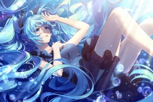 初音未来 深海少女4k动漫壁纸