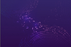 简约曲线纹理banner海报