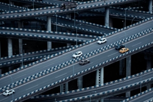 道路 汽车 路口 十字路口 4k壁纸 3840x2160