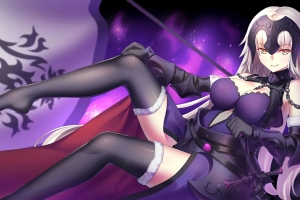 fate 性感美女贞德4k动漫壁纸