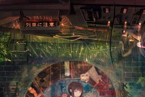 带路 动漫插画4k壁纸