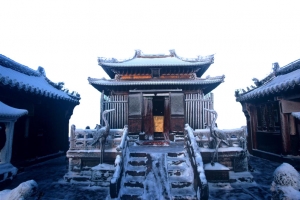 武当山金殿瑞雪