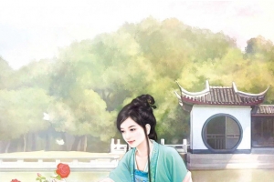 高清彩绘人物合成效果