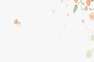 清新简约小花朵H5背景psd分层素材