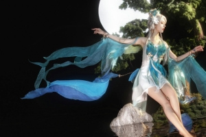 4k 逆水寒 青鸾 cosplay 美女 美腿 养眼 唯美 桌面 壁纸