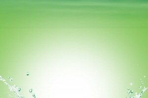 绿色清新水花背景