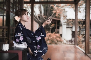 东方美女 和服 日本和服美女5K壁纸