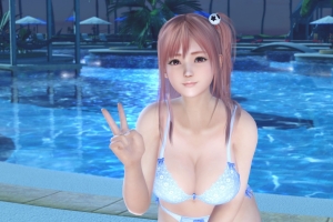 DOAXVV: Honoka 性感比基尼美女4K壁纸