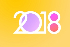 2018创意数字设计4k壁纸
