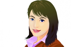 教师节插画女性老师