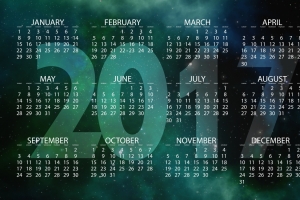 2017年1月-12月全年月历图片