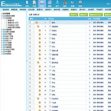 女性门户网帝国CMS整站模板，13频道+数据后台+广告位后台功能