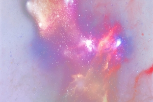 暖色调星空背景
